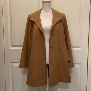 Fleurette Beige 100% Baby Camel Hair Coat